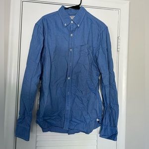 Bonobos men’s slim fit washed Oxford button down size medium.
